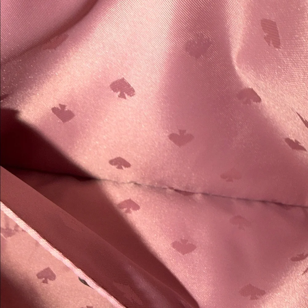 ✨ NWT Kate Spade Greta Court Ramey Crossbody - Dusty Peony & Rose Gold Glitter - Picture 6 of 8